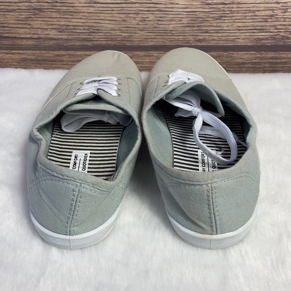 George casual  lace up grey flats shoes - Picture 3 of 5